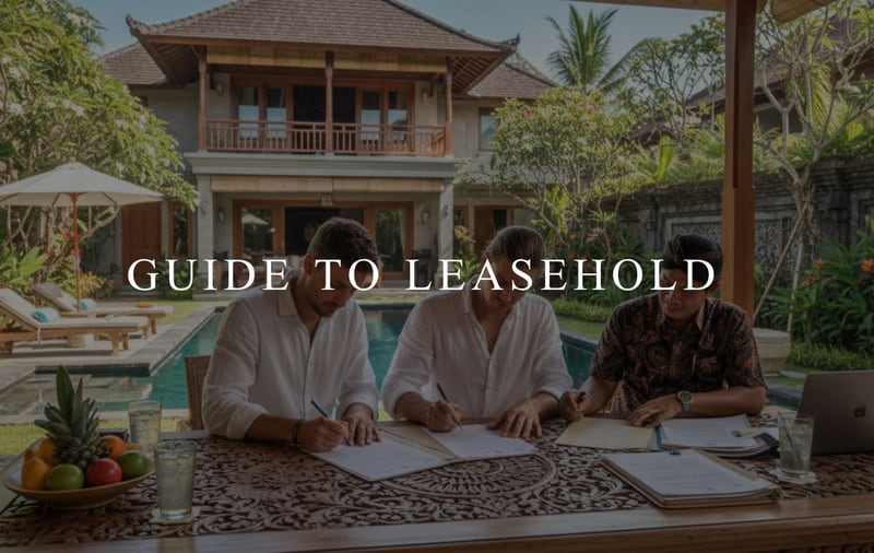 Leasehold property in Bali: what you need to know