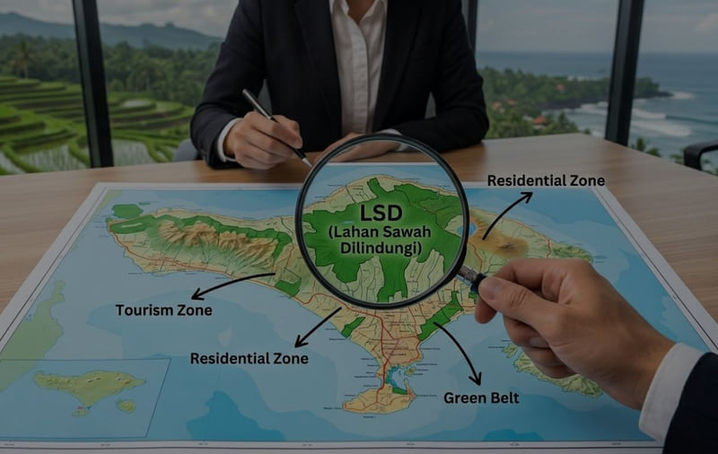 Understanding LSD: The zoning layer every Bali investor needs to know