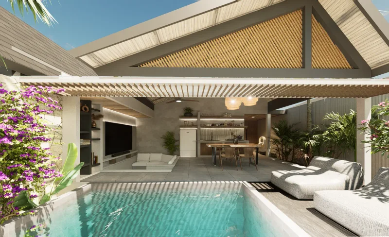 Tropical-Modern Villa near the Beach