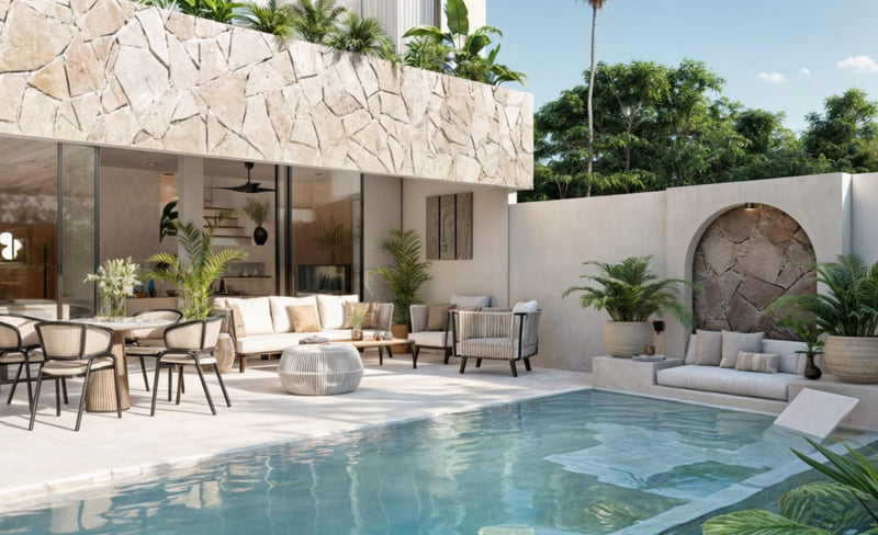Tranquil Modern Villa in Nunggalan