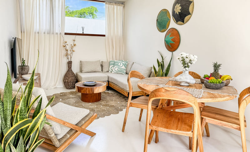 Functional tropical home near Berawa