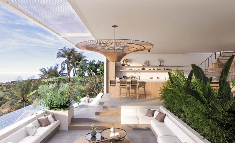 Nusa Penida villa, A different view of Bali