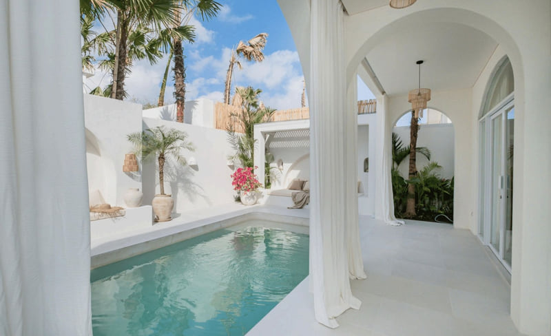 Rooftop BBQ villa with pool in Bingin