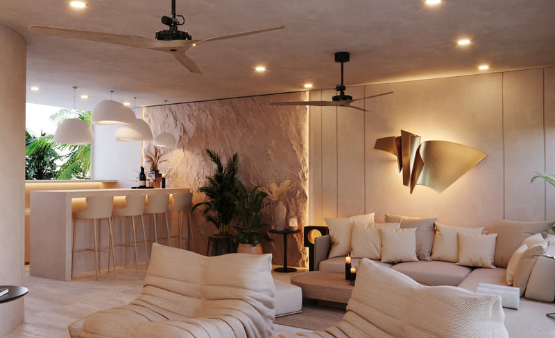 Luxury ocean view villa in Seseh
