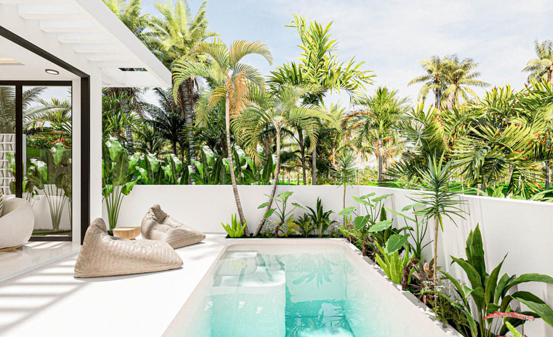 Mediterranean style Bali villa