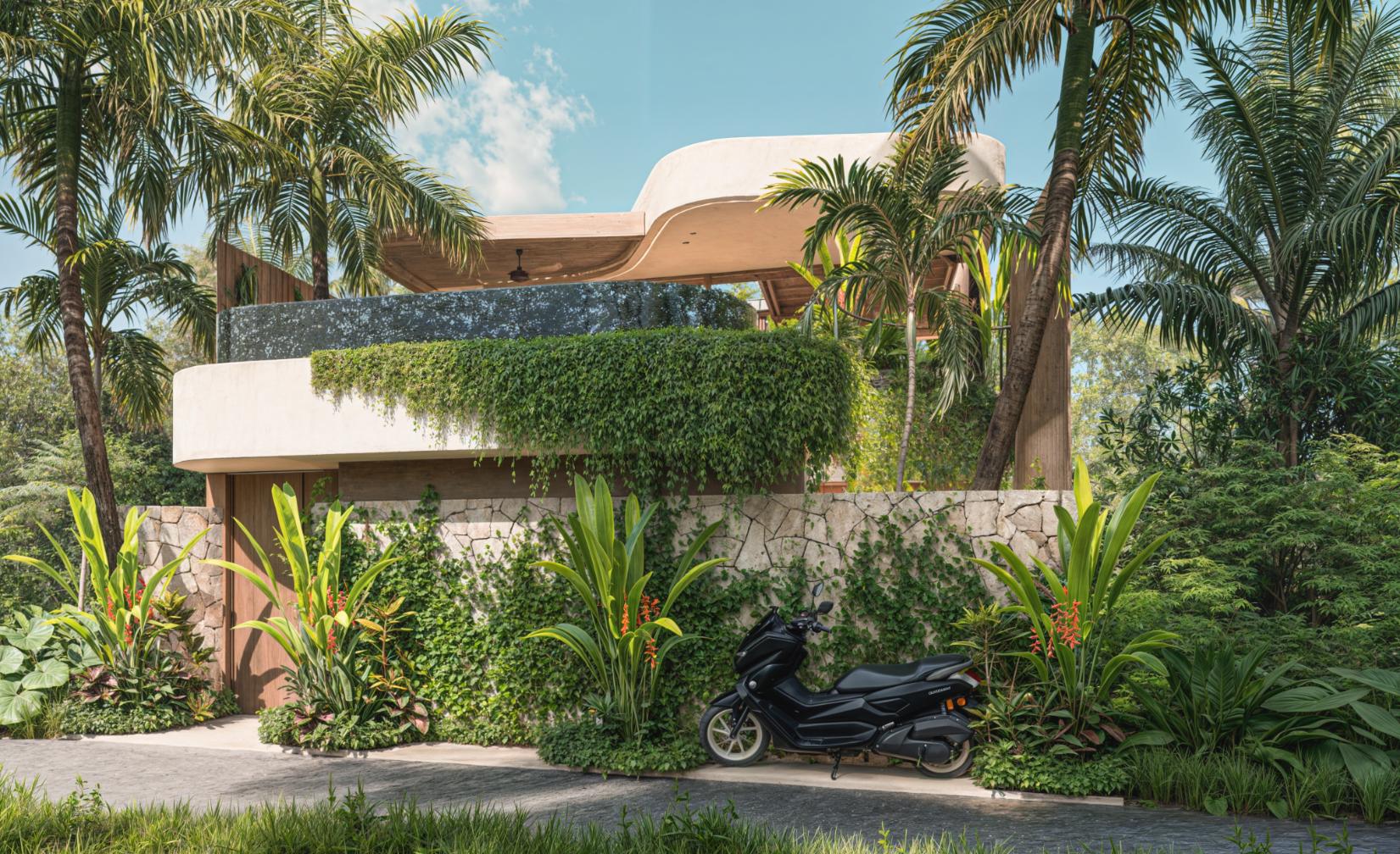 Modern tropical design villa photo 2